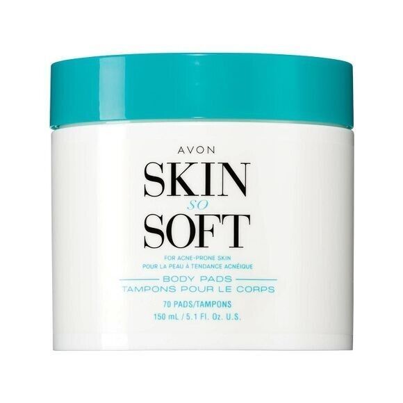 Avon Other - AVON Skin so Soft Body Pads - Acne Prone Skin (5 floz) 70 Pads - NEW SEALED!!!